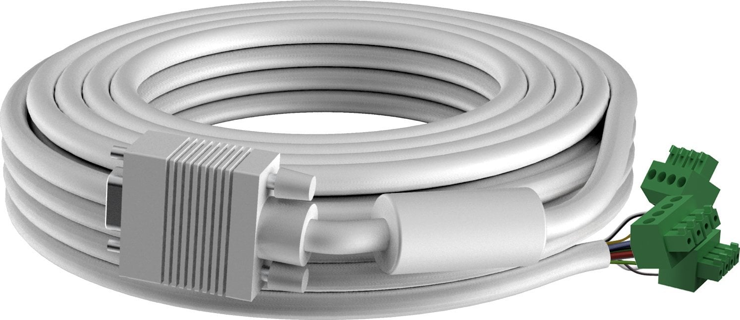 Kabllo VGA Vision 5m, mashkull mashkull, e bardhë