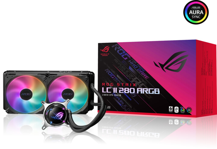 Ftohës ASUS ROG STRIX LC II 280 ARGB