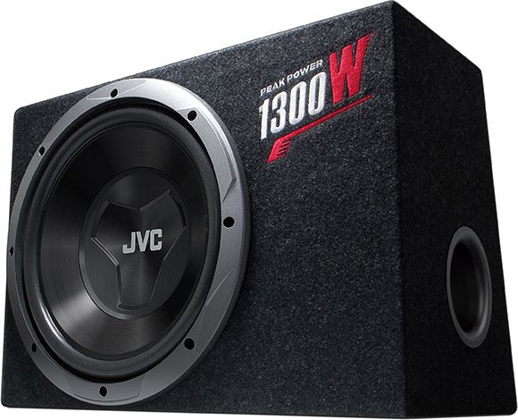 Subwoofer për veturë JVC CS-BW120, 30 cm, fuqi e lartë, i zi