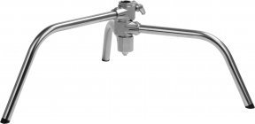 Stativ ndriçimi Camrock CS-330, lartësi deri 330 cm, kapacitet 10 kg, argjendtë