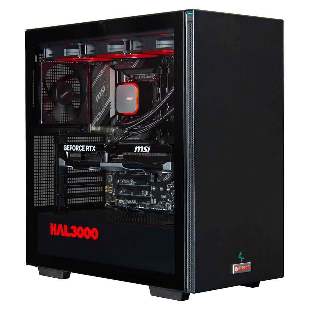 Kompjuter HAL3000 Master Gamer Elite Ti, i7-14700F, 32GB, 2TB SSD, RTX 5070 Ti, e zezë Kompjuter HAL3000 Master Gamer Elite Ti, i7-14700F, 32GB, 2TB SSD, RTX 5070 Ti, e zezë