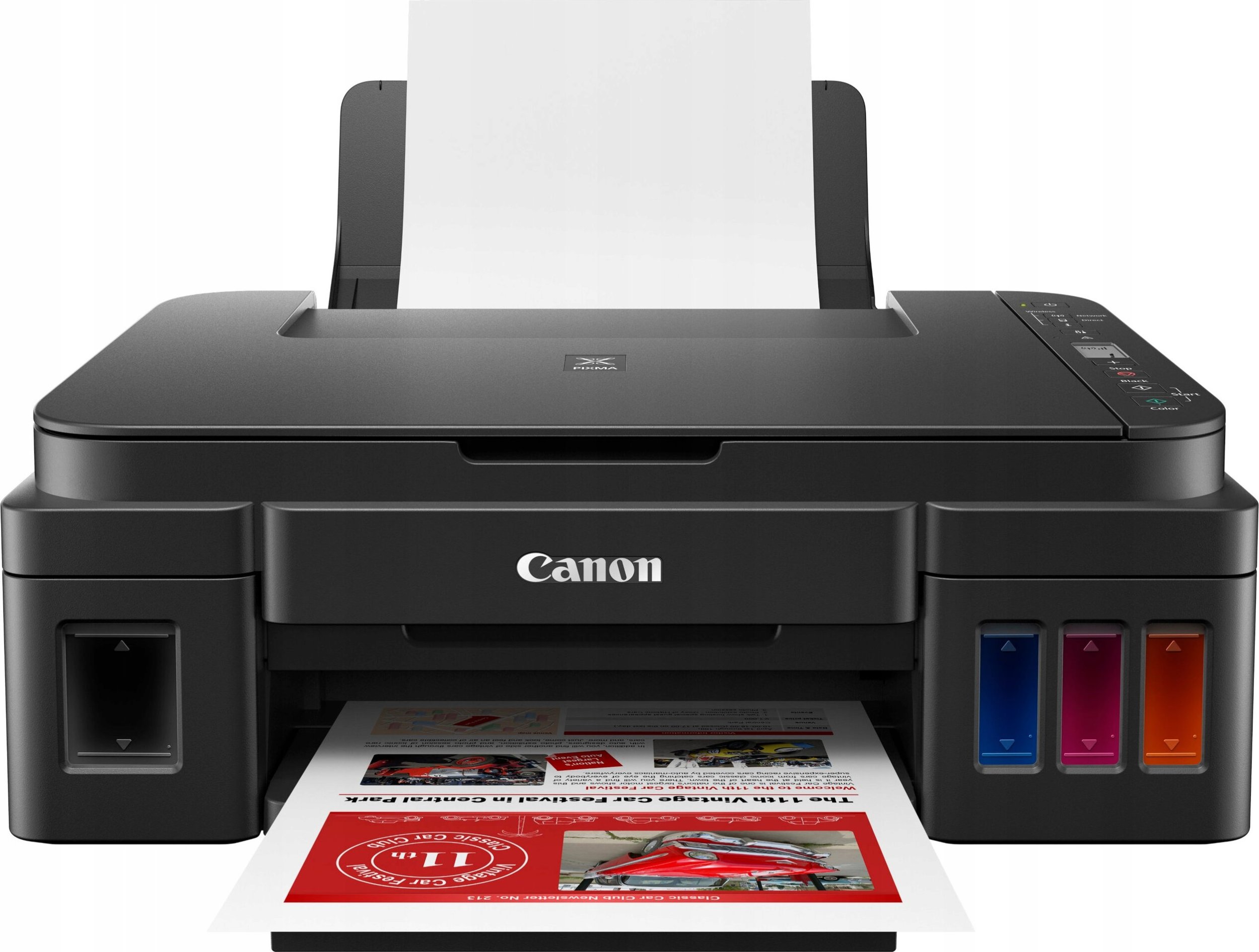 Printer multifunksional Canon Pixma G3416 MegaTank, inkjet, Wi-Fi, gri