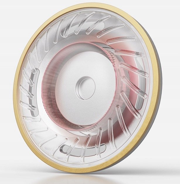 Слушалки FiiO JF11 MIC, со микрофон, со кабел, бели