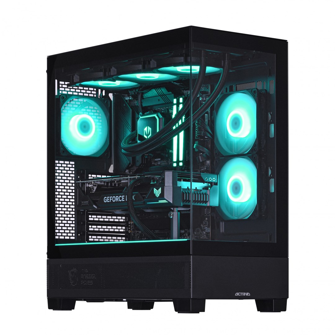 Kompjuter Actina AMD Ryzen 7 7800X3D, 32GB DDR5, 1TB SSD, RTX 4080 SUPER, i zi
