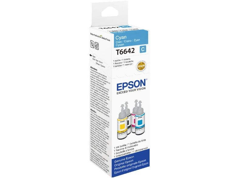 Ngjyrë Epson (C13T664240), 70ml, e kaltër