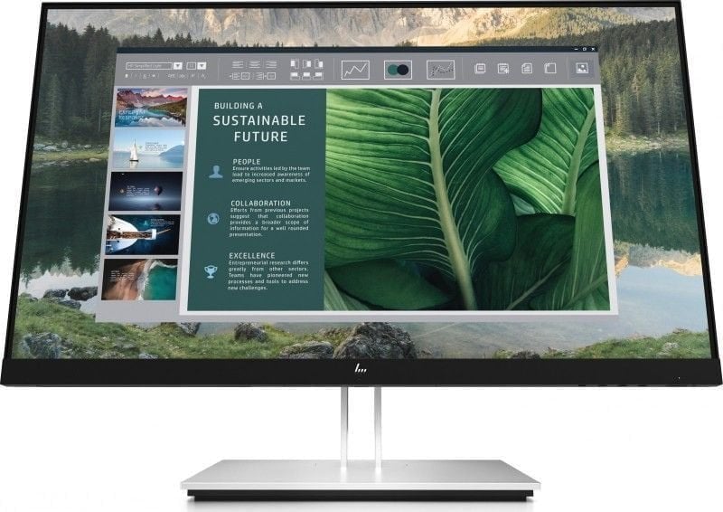 Monitor HP E24u G4 (189T0AT#ABB), 24'', 60Hz, 1920x1080 (FullHD), IPS, i zi