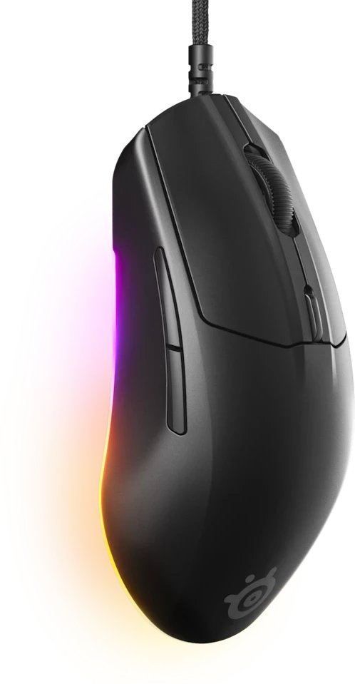 Гејминг глушец SteelSeries Rival 3 Gen 2, оптички, RGB, црн