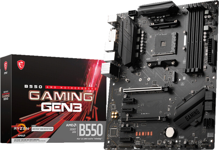 Pllakë amë MSI B550 GAMING GEN3 - AMD B550