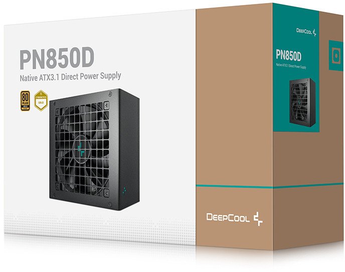Furnizues energjie Deepcool PN850D, 850W, për PC desktop, i zi