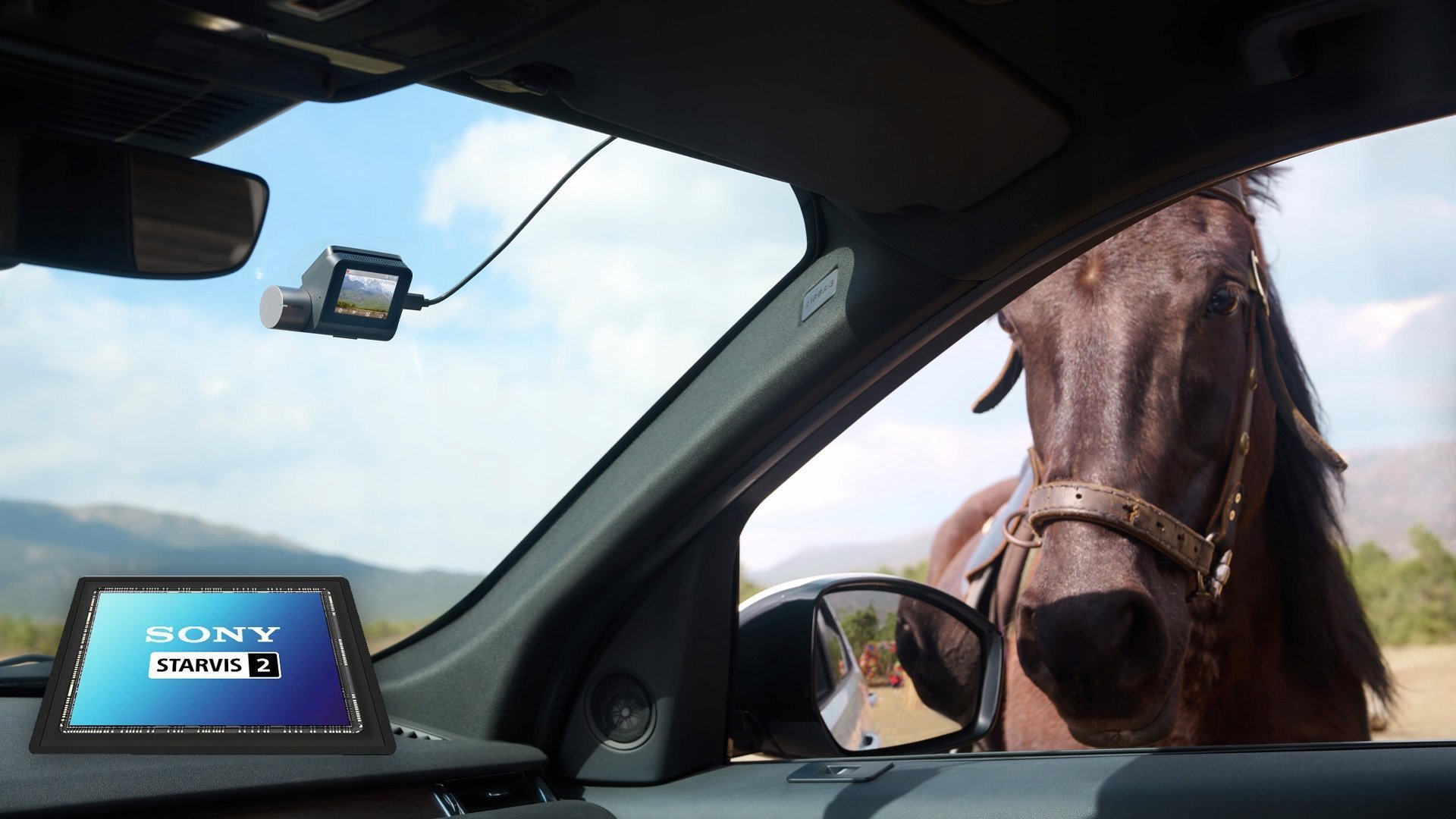 Kamerë makinë 70mai A510 Global Version, 3K 1944P, GPS ADAS, i zi