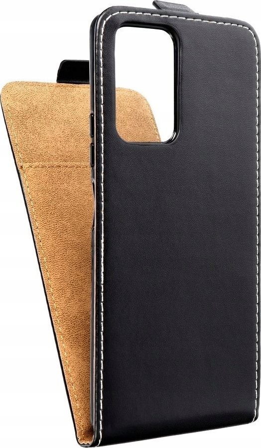 Këllëf vertikal për telefon SLIM FLEXI FRESH për Xiaomi Redmi Note 11 Pro 5G, lëkurë eco, me magnet, i zi