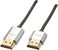 Kabllo Lindy HDMI - HDMI 41675, 3m, e argjendtë