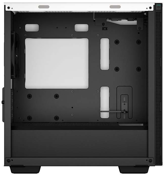 Kasë Deepcool CH370 / MidT / MiniITX, e bardhë