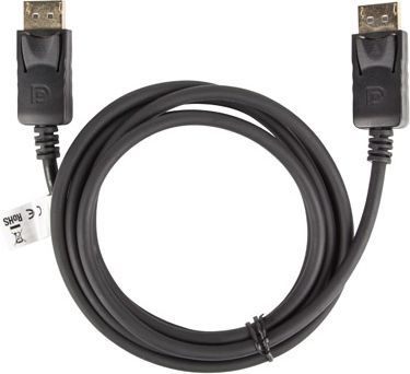 Kabllo Lanberg DisplayPort – DisplayPort, 1.8m, e zezë