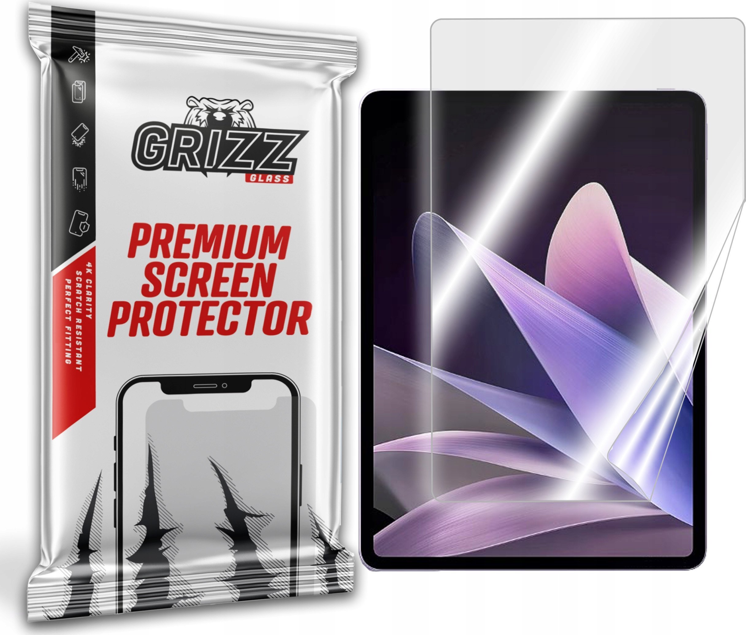 Заштитна фолија за екран Grizz CeramicFilm за Vivo Pad 2, керамичка, проѕирна