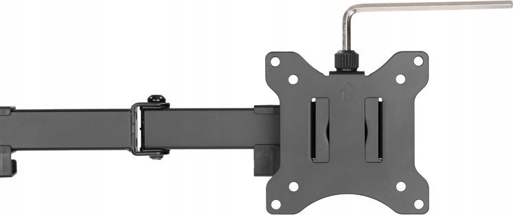 Mbajtëse tavoline për monitor Digitus DA-90401, për 2 monitorë 15"-32", 8 kg, e zezë