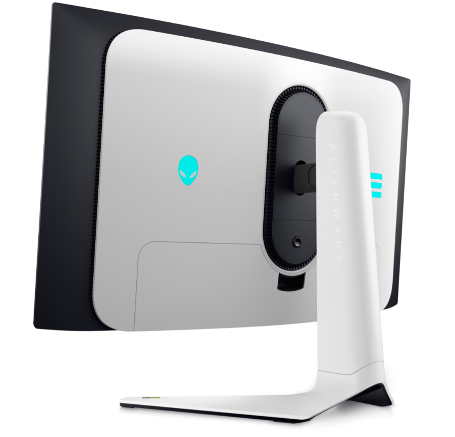 Monitor Dell Alienware, 31,6", QD-OLED, 4K UHD, 240 Hz, i bardhë/ zi