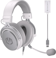 Kufje Endorfy Viro Plus USB Onyx White, të bardha