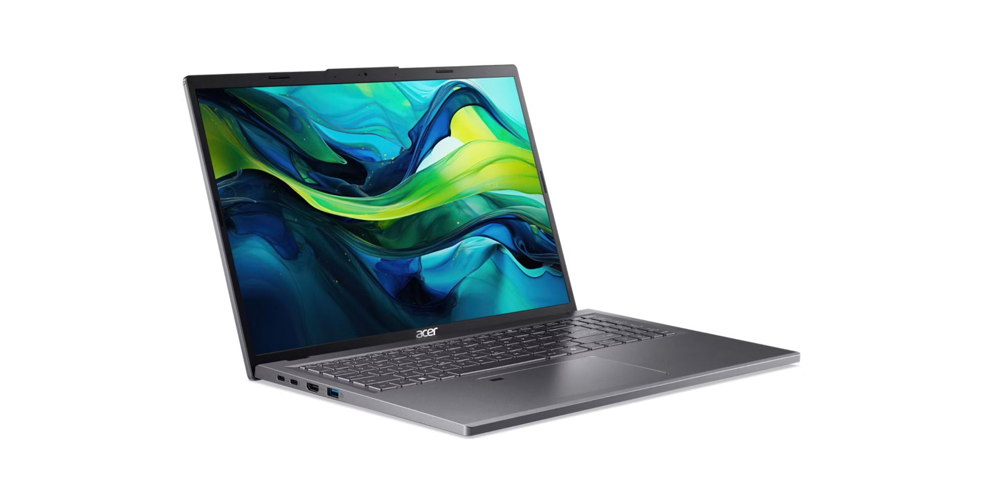 Laptop Acer Aspire 16 (A16-71GM-76JL), 16", Intel Core Ultra 5 125H, 16GB RAM, 1TB SSD, NVIDIA RTX 3050, i hirtë