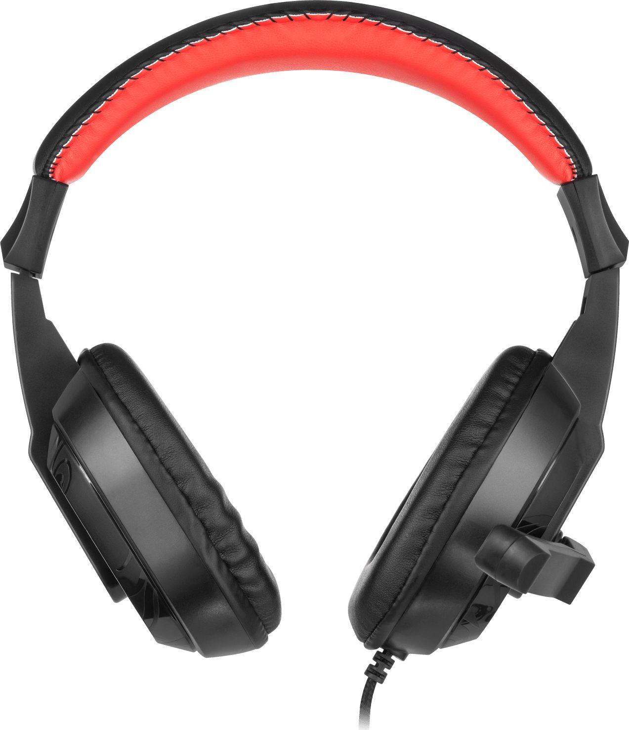 Гејминг слушалки Rebel Comp GH-10, со микрофон, кабел 2.1 m, црвено-црна боја