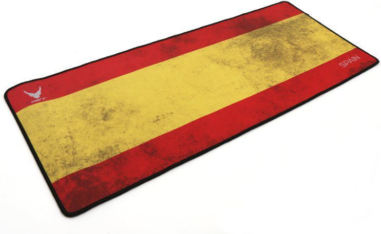 Подлога за маус Omega Varr Pro Gaming Spain, црвена / жолта