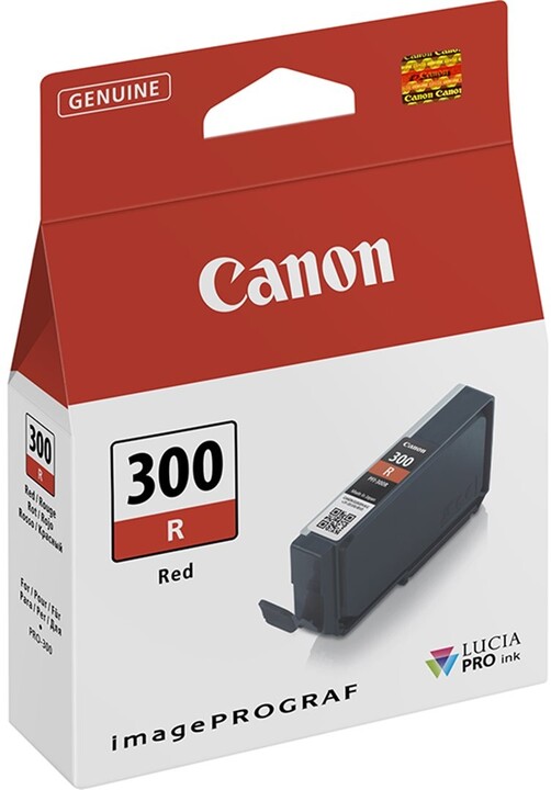 Ngjyrë Canon PFI-300R, e kuqe