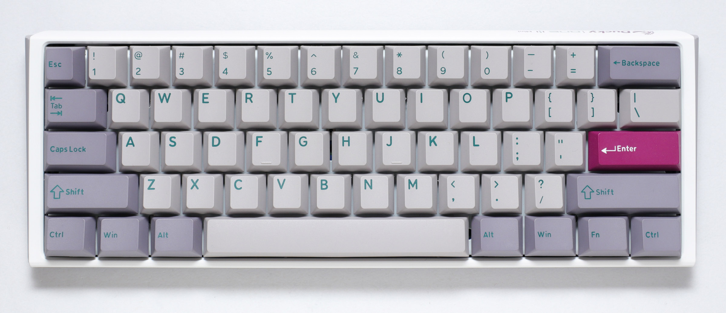 Tastierë Ducky One 3 Mist, Cherry MX Red, US