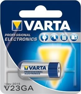 Bateri alkaline Varta Electronics A23, 12V, 52mAh, set 10 copë