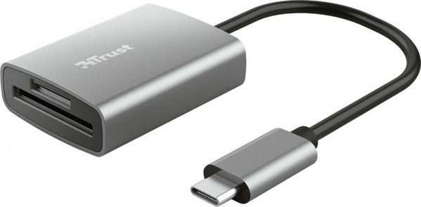 Lexues i jashtëm Trust USB-C (24136), i hirtë