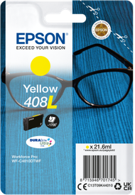 Ngjyrë Epson Singlepack 408L DURABrite Ultra Ink, e verdhë Ngjyrë Epson Singlepack 408L DURABrite Ultra Ink, e verdhë