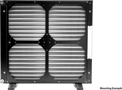 Kllapë montimi Watercool MO-RA3 420, për ventilatorë Noctua NF-A20, e zezë