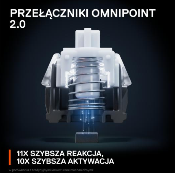 Tastierë për lojëra SteelSeries Apex Pro Mini, e zezë