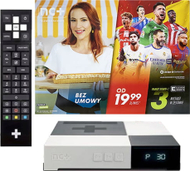 Dekoder satelitor Nc+ Prepaid Start+, HD, 3 muaj Eleven Sports, i zi