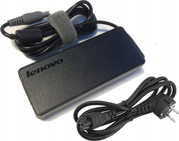 Adapter karikues Lenovo AC 65W, lidhje rrethore, i zi