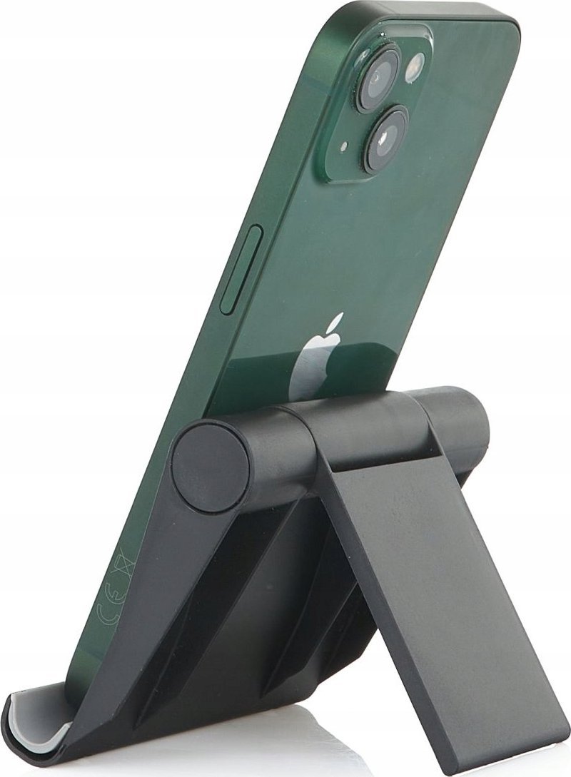 Универзален држач за телефон и таблет K02203, со прилагодлив агол, пластичен, бел