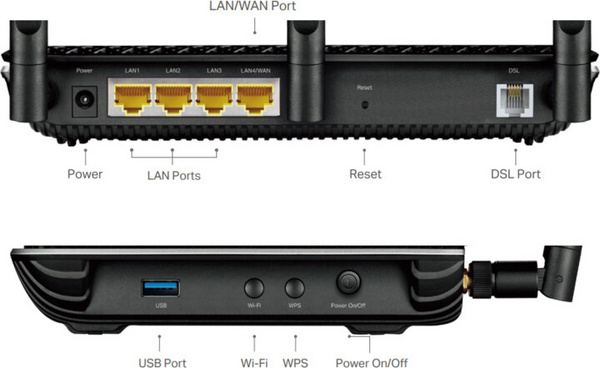 Рутер TP-LINK Archer VR2100