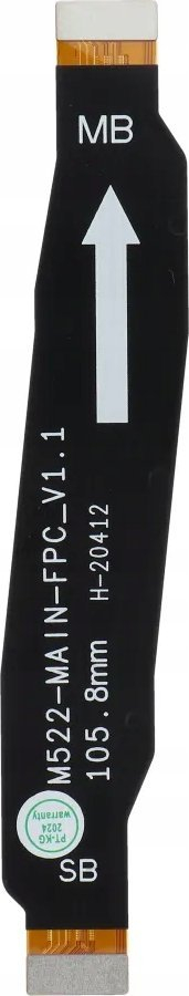 Kabllo fleksibël sinjali Xiaomi Redmi Note 9S, pjesë këmbimi, e artë