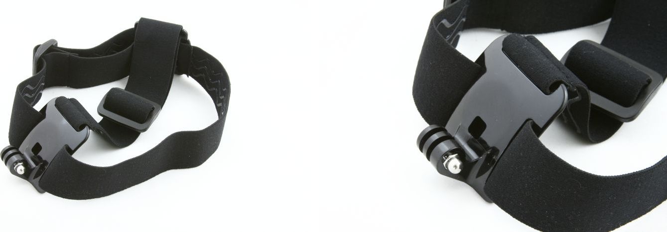 Mbajtëse koke për telefon XREC Head Strap, rregullim i madhësisë, montim GoPro, e zezë