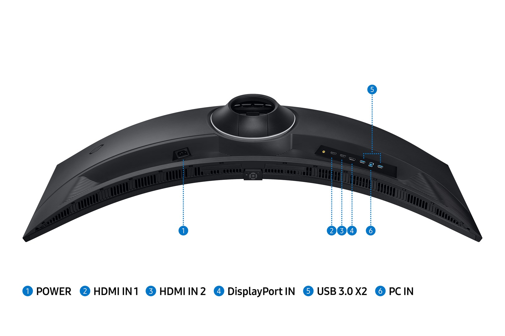 Monitor i lakuar Samsung Odyssey G9 (G95C), 49", DWQHD, 240Hz, i zi