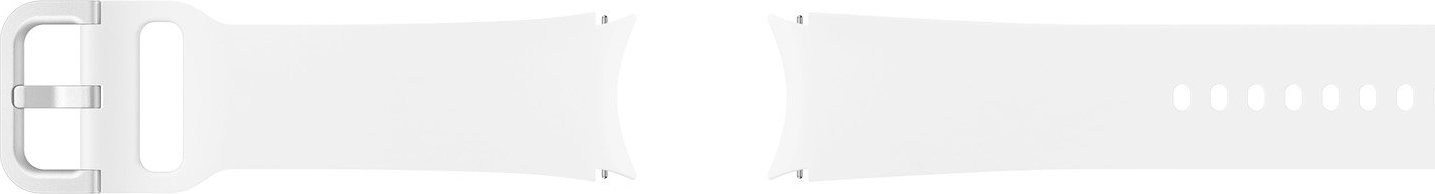 Rrip sportiv Samsung ET-SFR91LWEGEU për Galaxy Watch 4 4 Classic 5 5 Pro M L, elastik, i bardhë