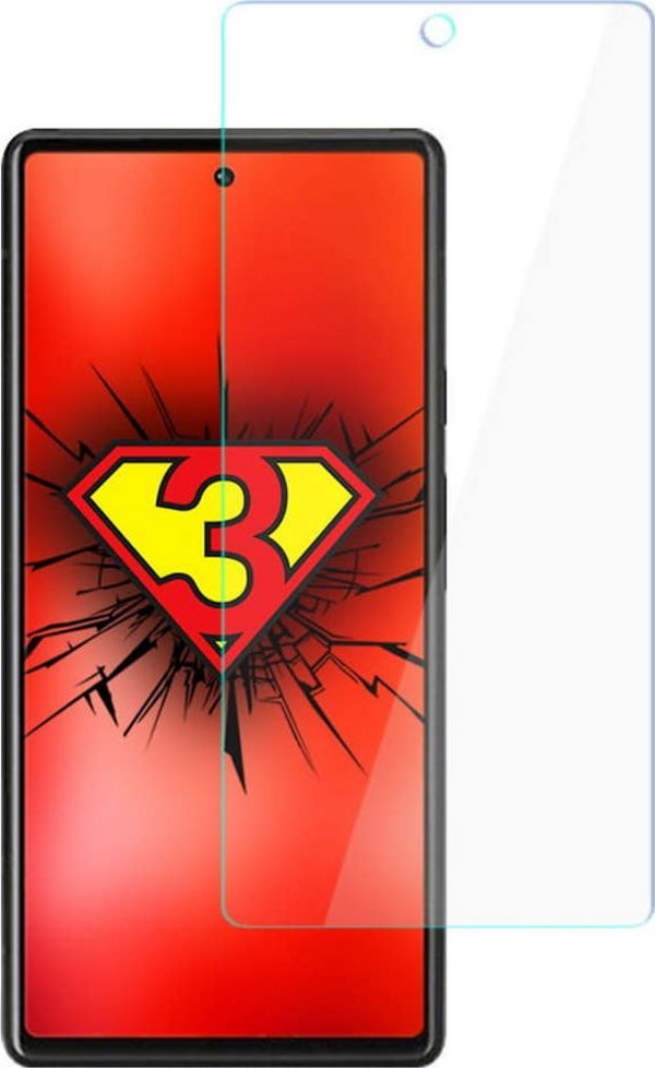 Заштитна фолија за екран 3MK FlexibleGlass за Google Pixel 6 5G, хибридна, транспарентна