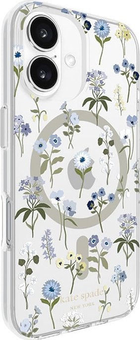 Mbrojtëse telefoni Kate Spade New York Precious Bloom MagSafe, për iPhone 16, transparente, me lule