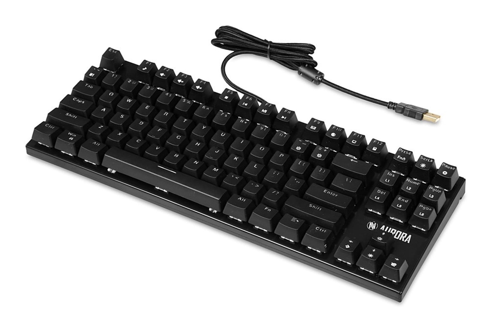 Tastierë iBOX Aurora K-2R, Blue Switch, RGB, e zezë