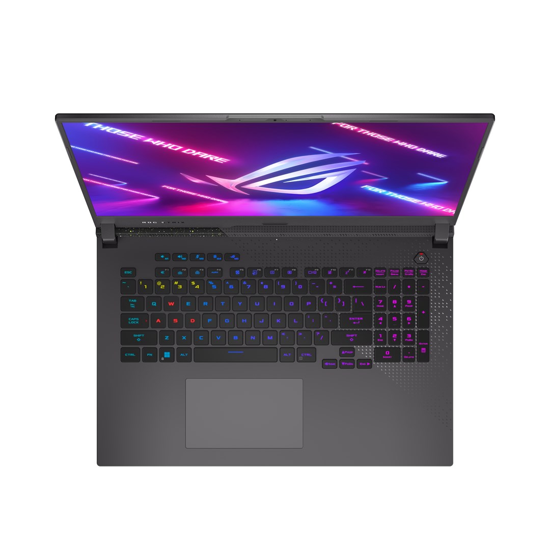 Laptop ASUS ROG Strix, 17.3", AMD Ryzen 9 7845HX, 16 GB RAM, 1 TB SSD, NVIDIA GeForce RTX 4070, i zi