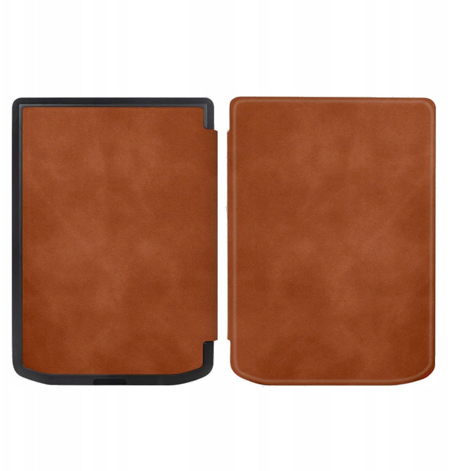 Mbulesë TPU për lexues PocketBook Verse Verse Pro 629 634, funksion Sleep Wake, kafe