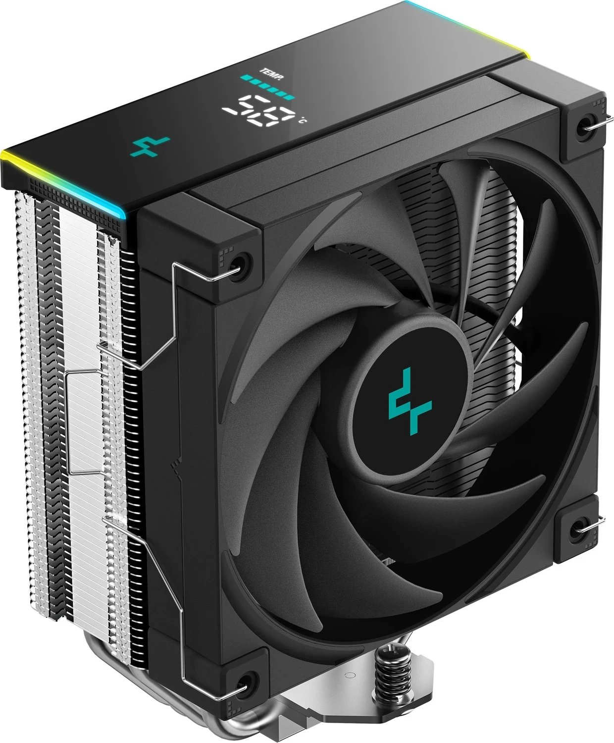 Ftohës CPU Deepcool AK400 Digital SE, 152mm, RGB, i zi