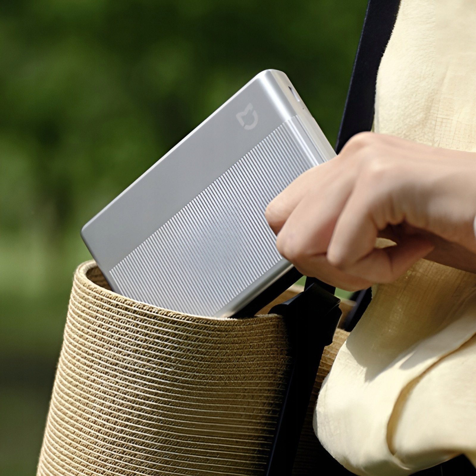 Printer fotografik portativ Xiaomi Mi Portable Photo Printer 1S, Bluetooth, i bardhë