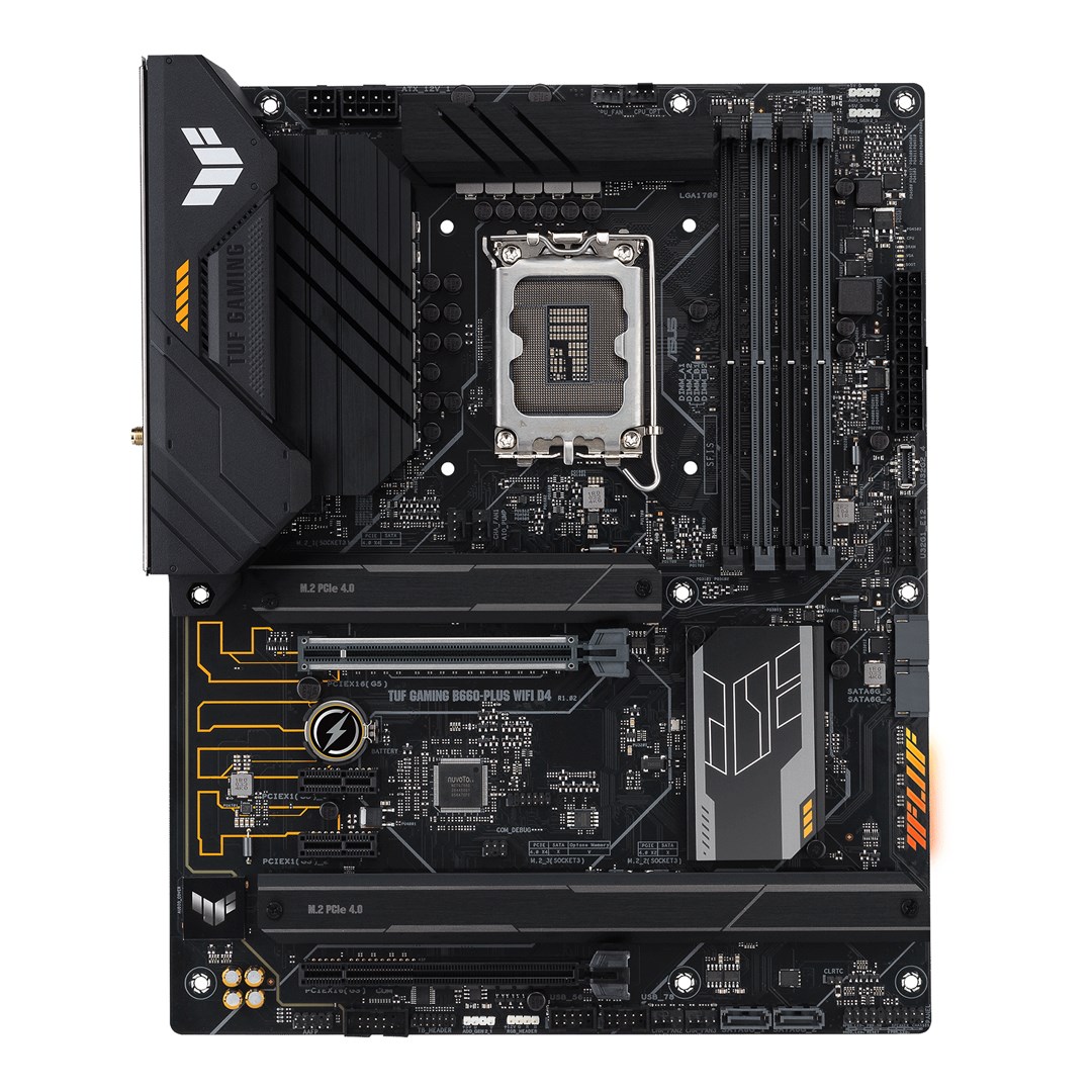 Pllakë amë ASUS TUF Gaming B660-PLUS WiFi D4 Intel B660 LGA 1700 ATX