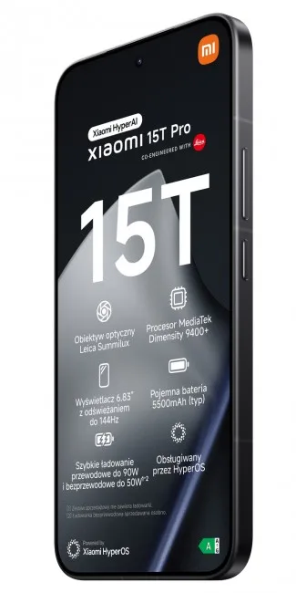 Celular Xiaomi 15T Pro, 6.83", 12/512GB, i zi