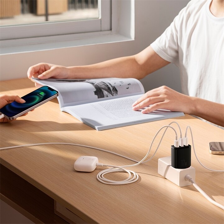 Karikues Baseus 3U, 17W, i zi